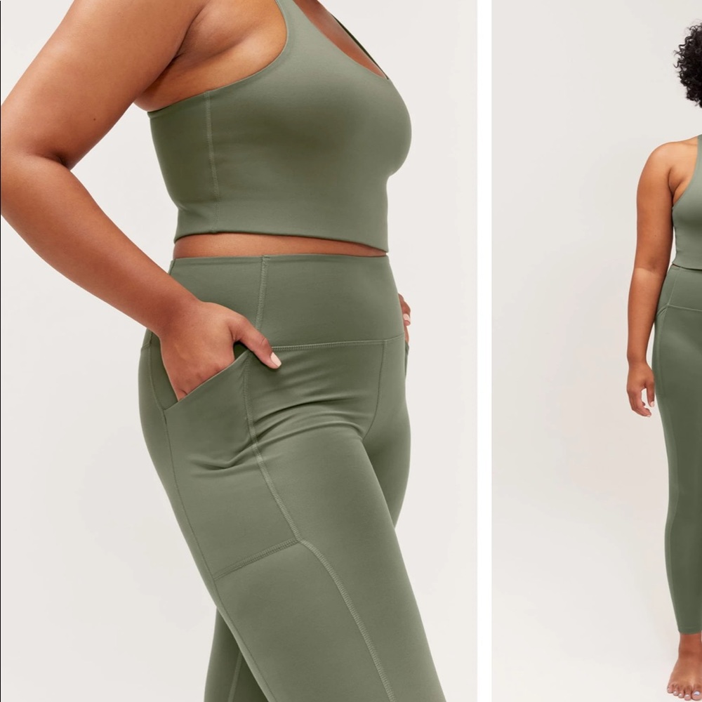 Girlfriend collective high rise pocket leggings